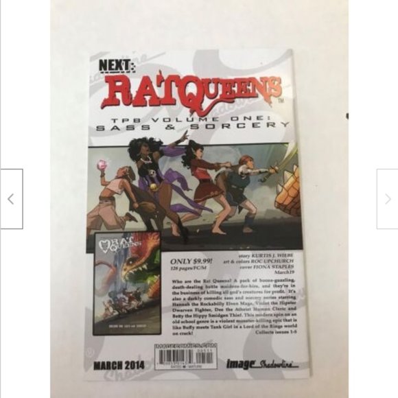 Image Rat Queens #5 Cover A 2014 Series Issue Five - Picture 2 of 2